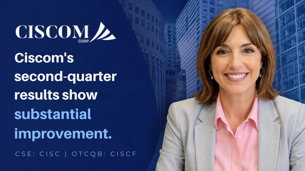 Ciscom Corp CSE - CISC OTCQB - CISCF - Youtube Thumbnail